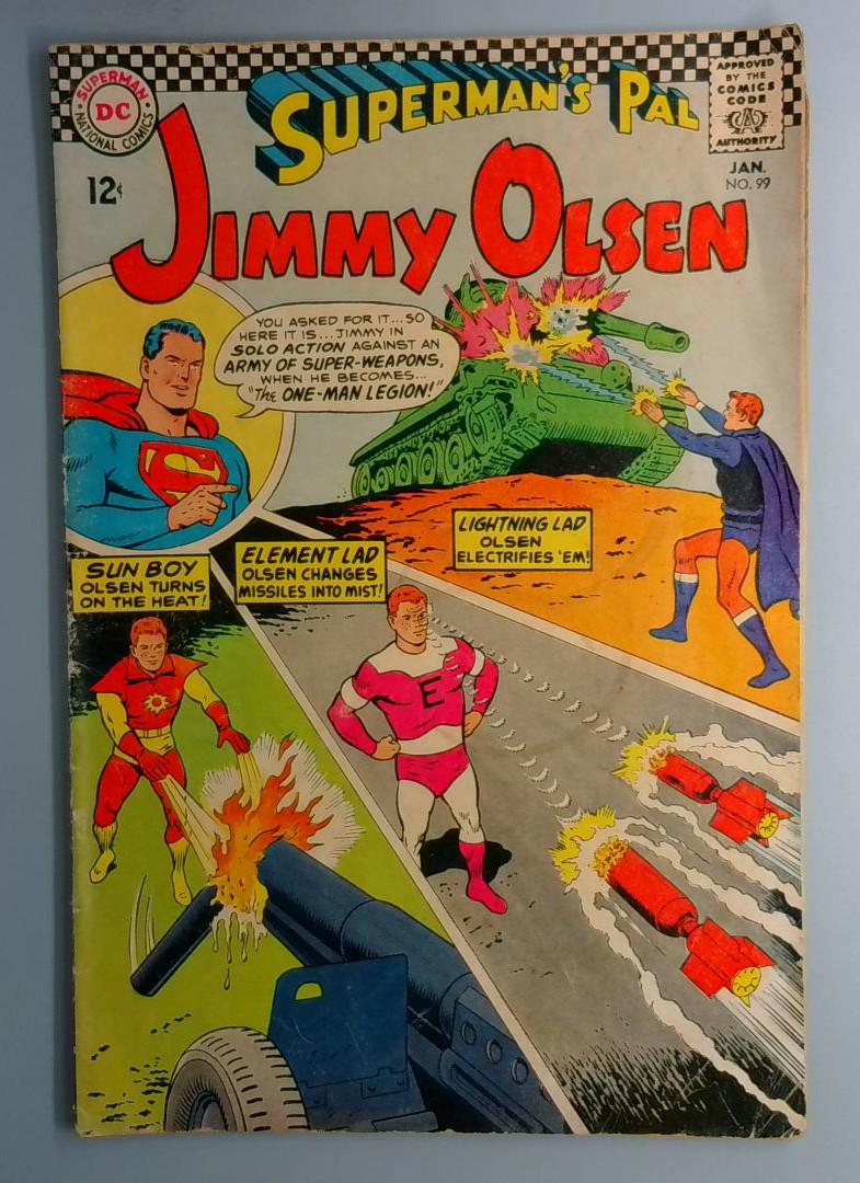 Superman's Pal Jimmy Olsen #99 VG DC Comics January 1967