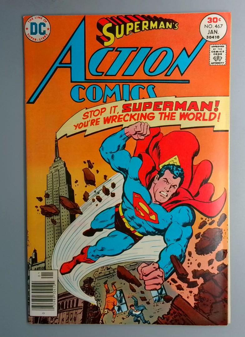 Action Comics #467 VF/NM DC 1977