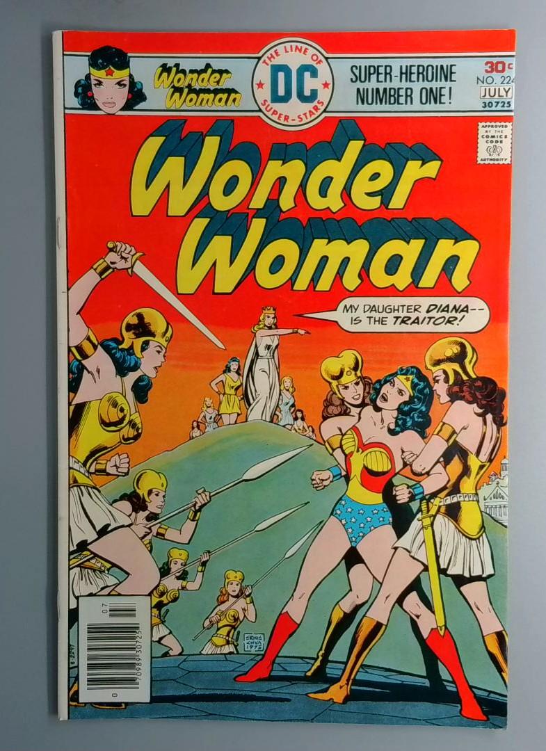 Wonder Woman #224 VF- DC 1976