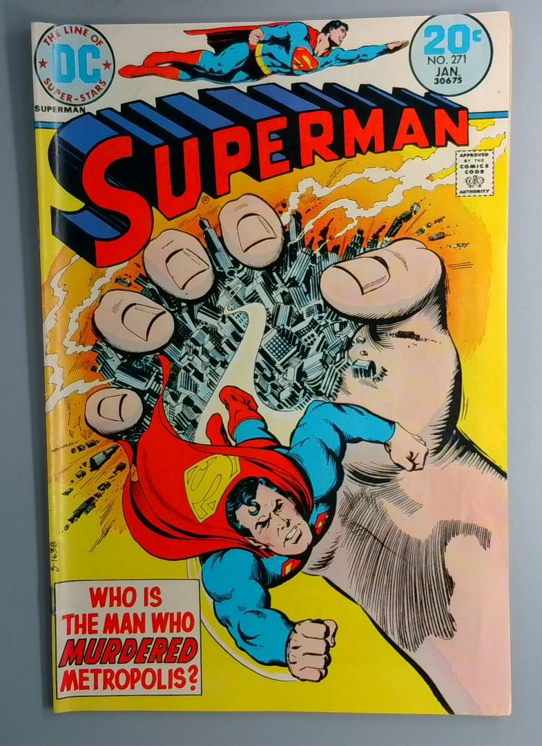 Superman #271 VF DC 1974