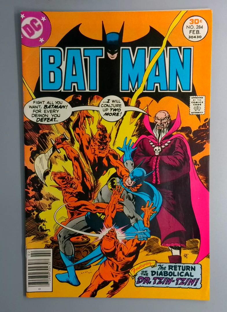 Batman #284 VF Dr. Tzin-Tzin Appearance DC 1977