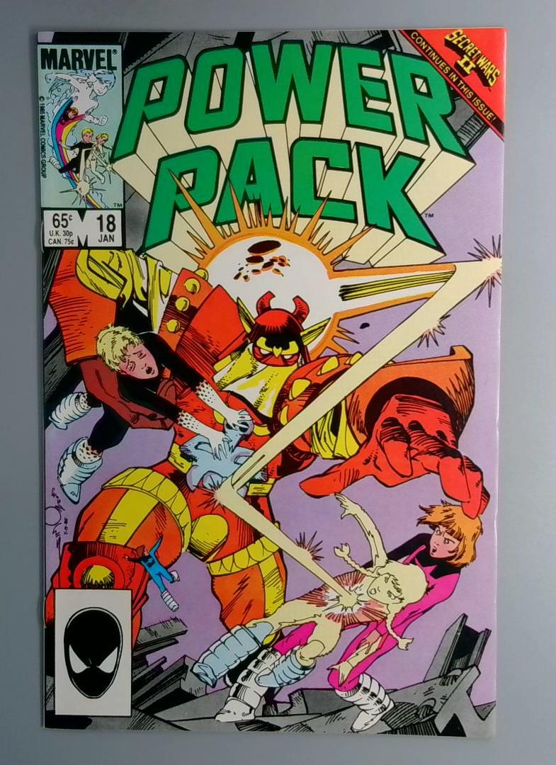 Power Pack #18 Marvel January 1985
