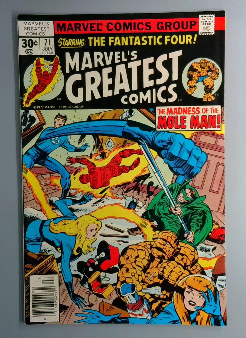 Marvel's Greatest Comics #71 VF- Marvel 1977