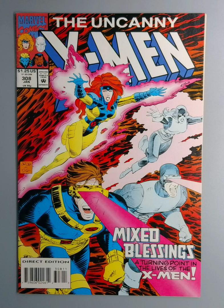Uncanny X-Men #308 NM Direct Edition Marvel 1994
