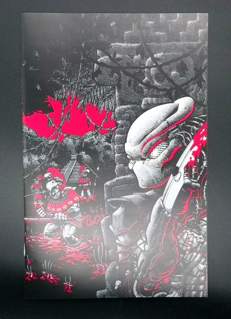 Predator Black White & Blood #2 NM- 1:50 GONZO Variant Marvel 2025 MW1