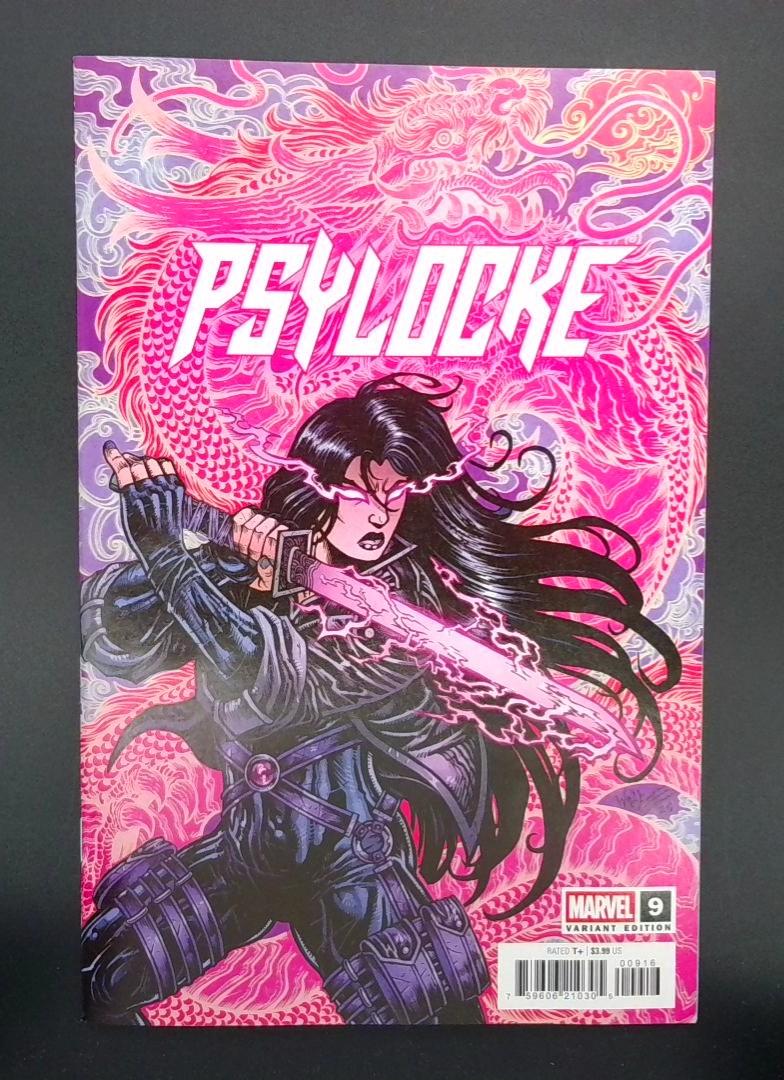 Psylocke #9 NM 1:25 Maria Wolf Variant Marvel 2025 MW1