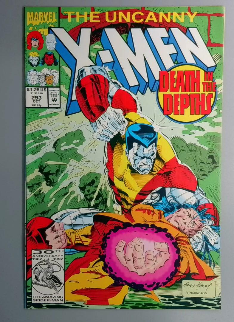 Uncanny X-Men #293 VF Marvel 1992