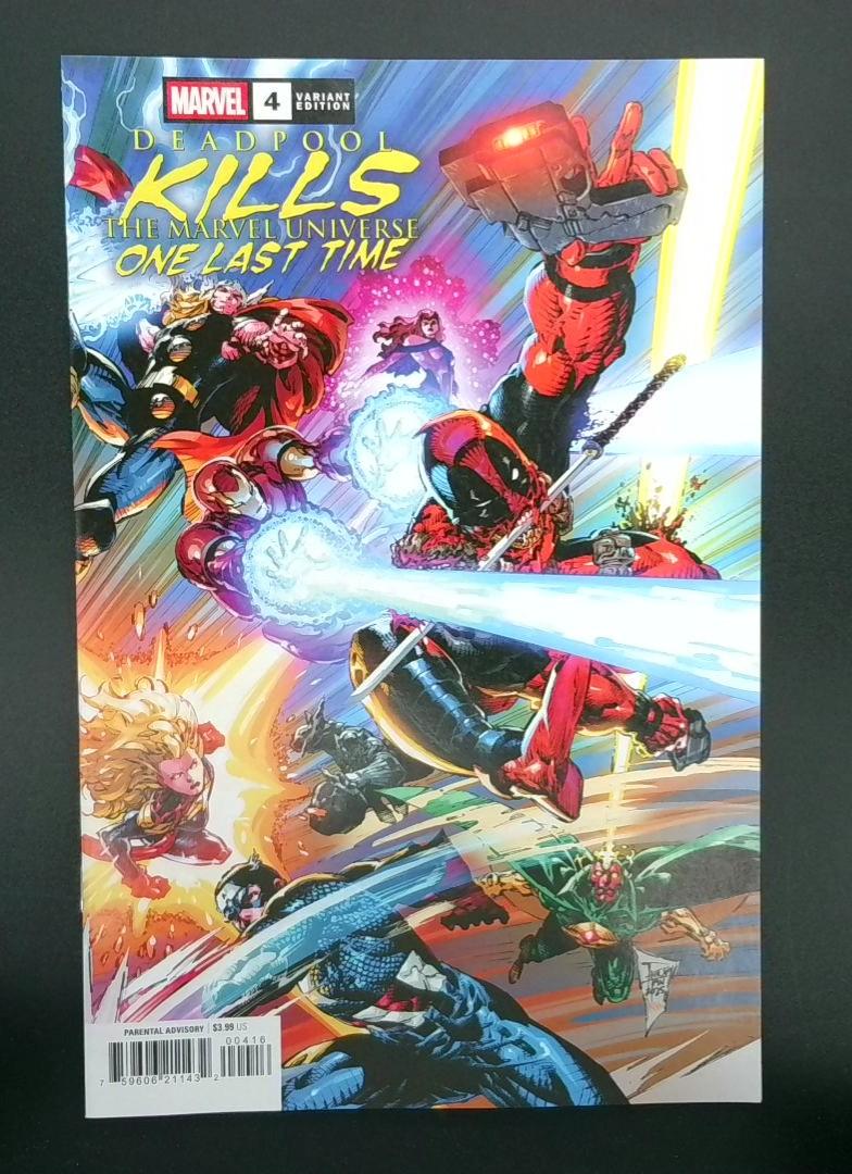 Deadpool Kills the Marvel Universe One Last Time #4 NM 1:25 TAN Variant Marvel 
