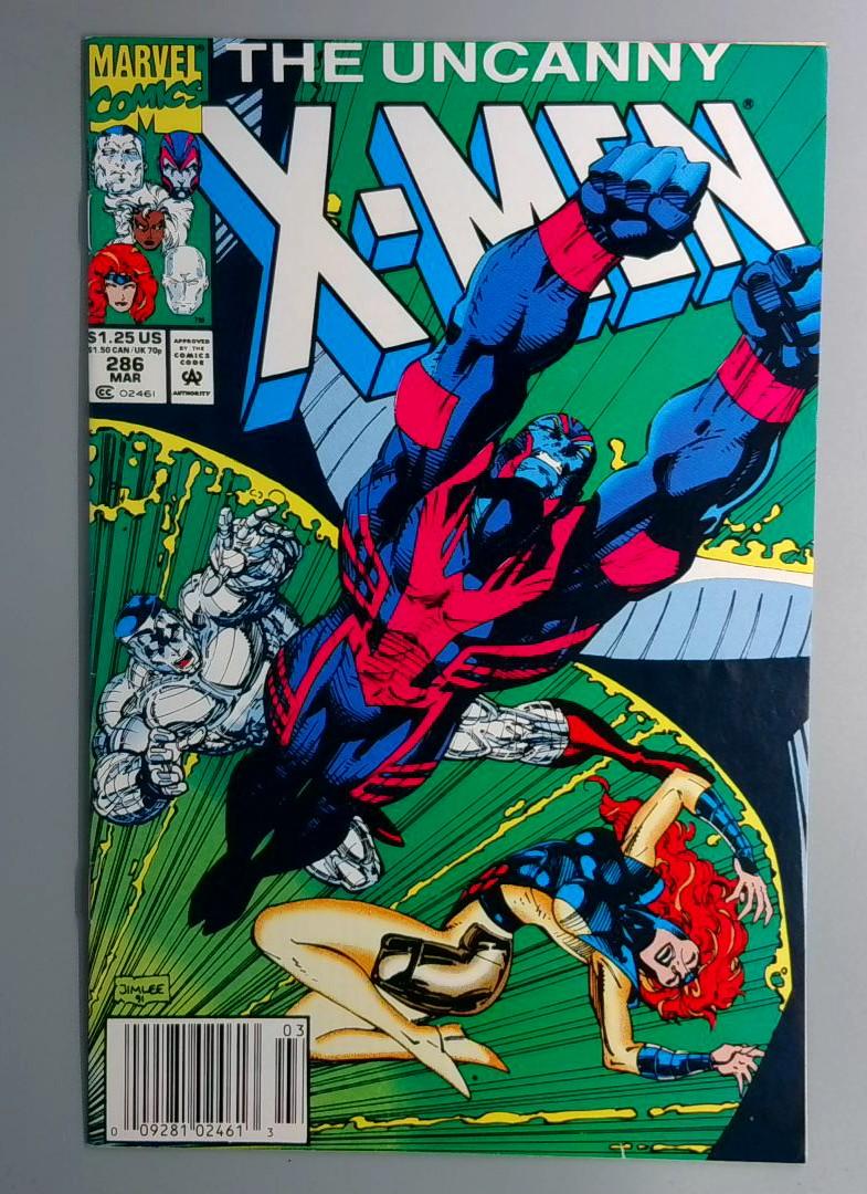 Uncanny X-Men #286 Newsstand Edition Marvel 1992