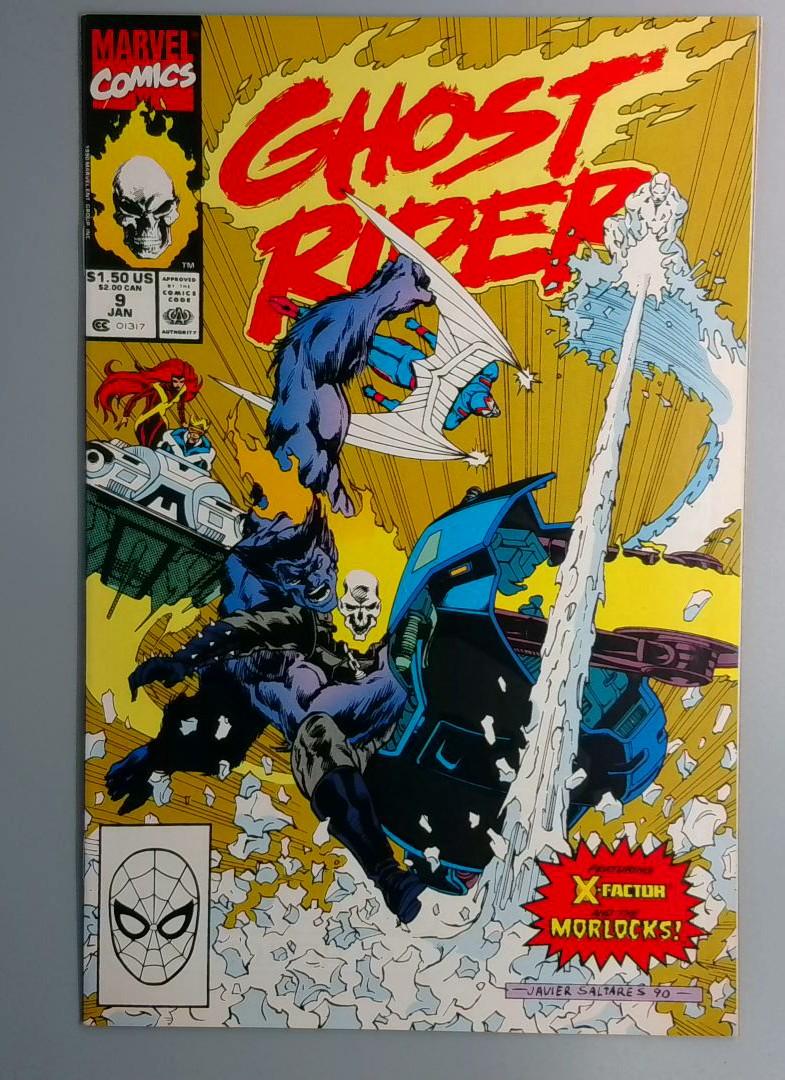 Ghost Rider #9 X-Factor Marvel 1991