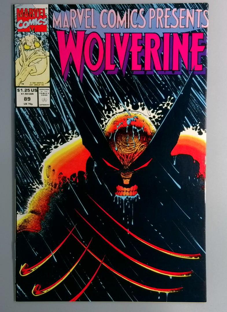 Marvel Comics Presents #89 VF+ Spitfire Marvel Comics 1991