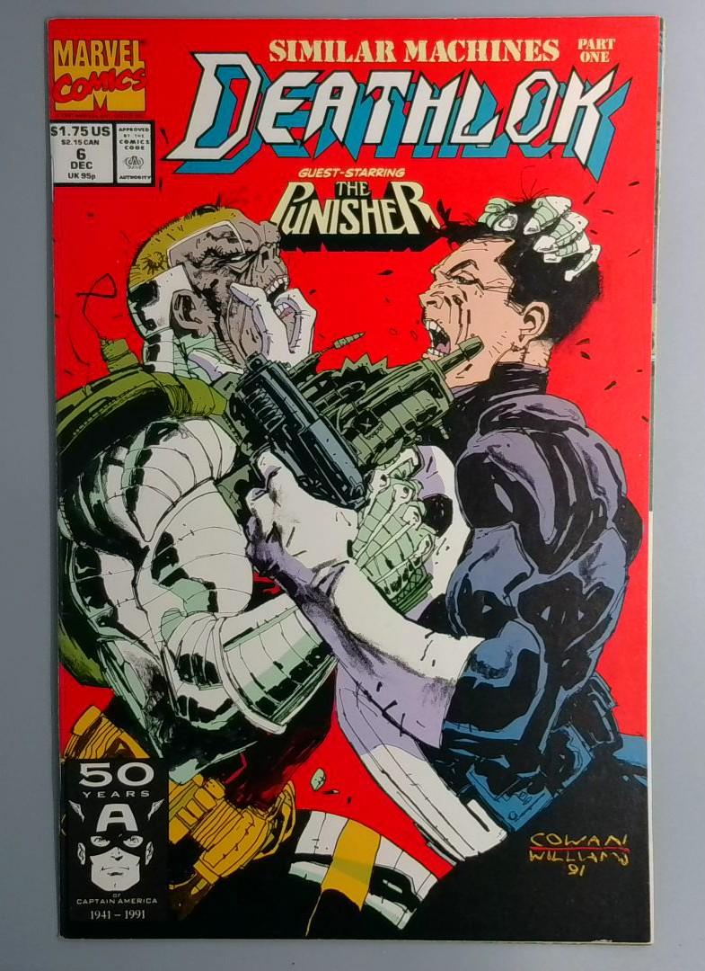 Deathlok #6 Punisher Marvel 1991