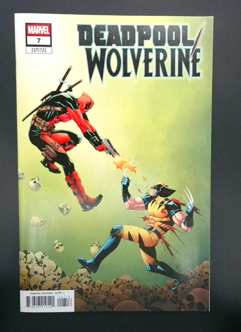 Deadpool/Wolverine #7 VF/NM 1:25 CORIN HOWELL Variant Marvel 2025 MW1