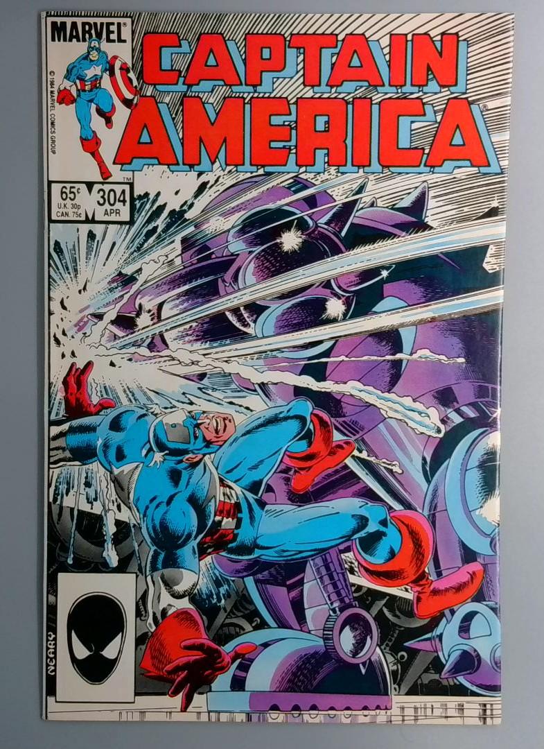 Captain America #304 VF Marvel 1984