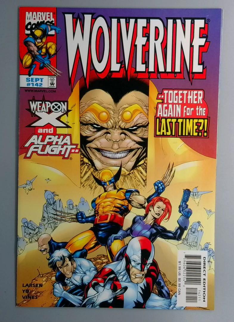 Wolverine #142 NM Alpha Flight Marvel 1999