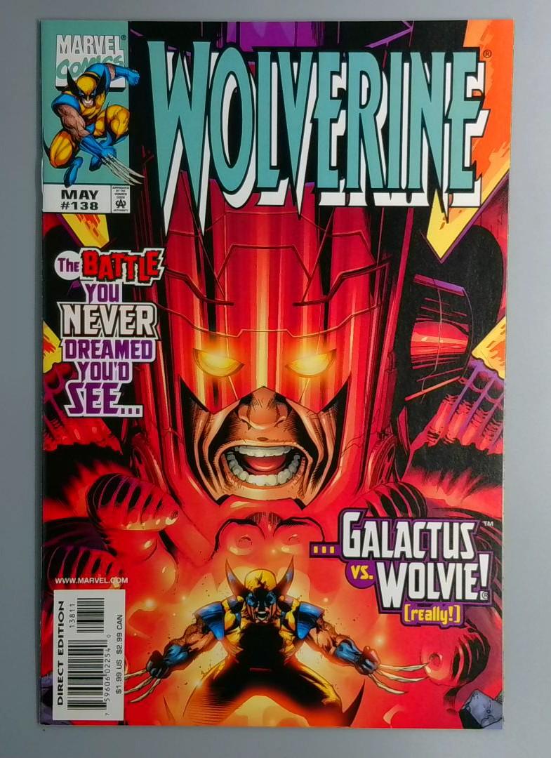 Wolverine #138 VF Galactus Marvel 1999