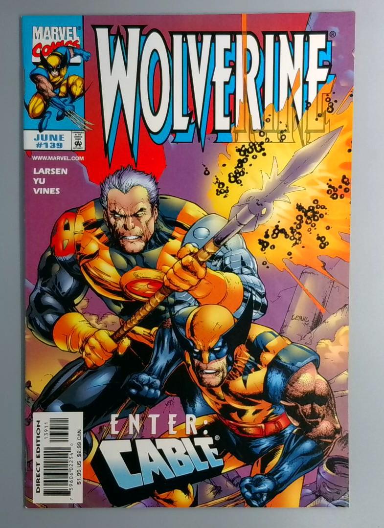 Wolverine #139 NM Cable Marvel 1999