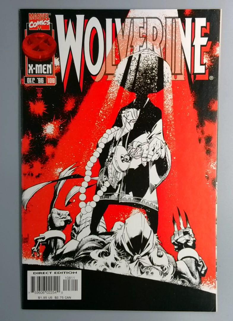 Wolverine #108 VF Direct Edition Marvel 1996