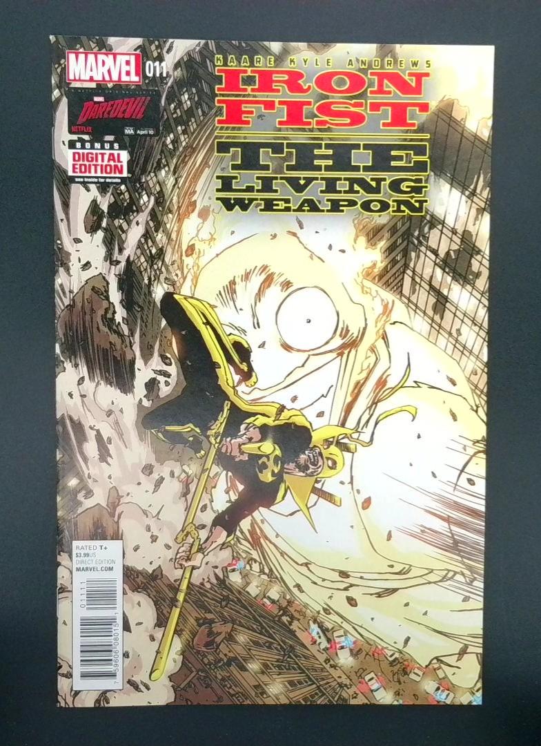 Iron Fist The Living Weapon #11 NM Marvel 2015