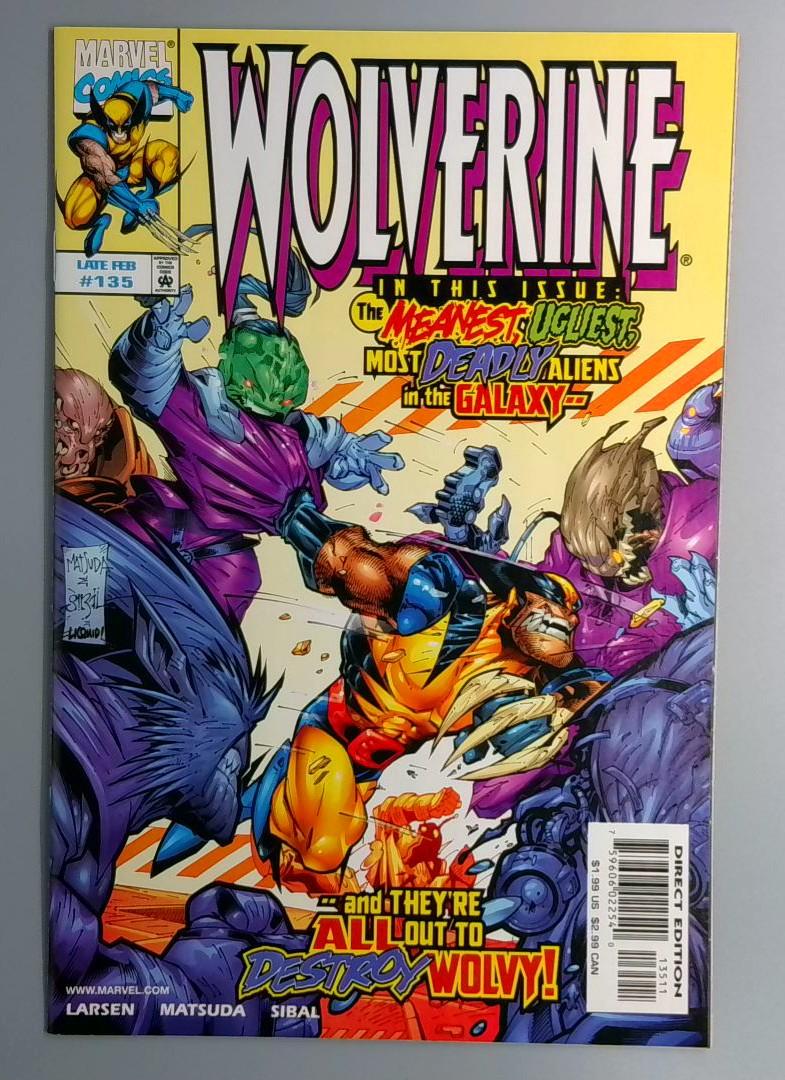Wolverine #135 NM Starjammers Marvel 1999