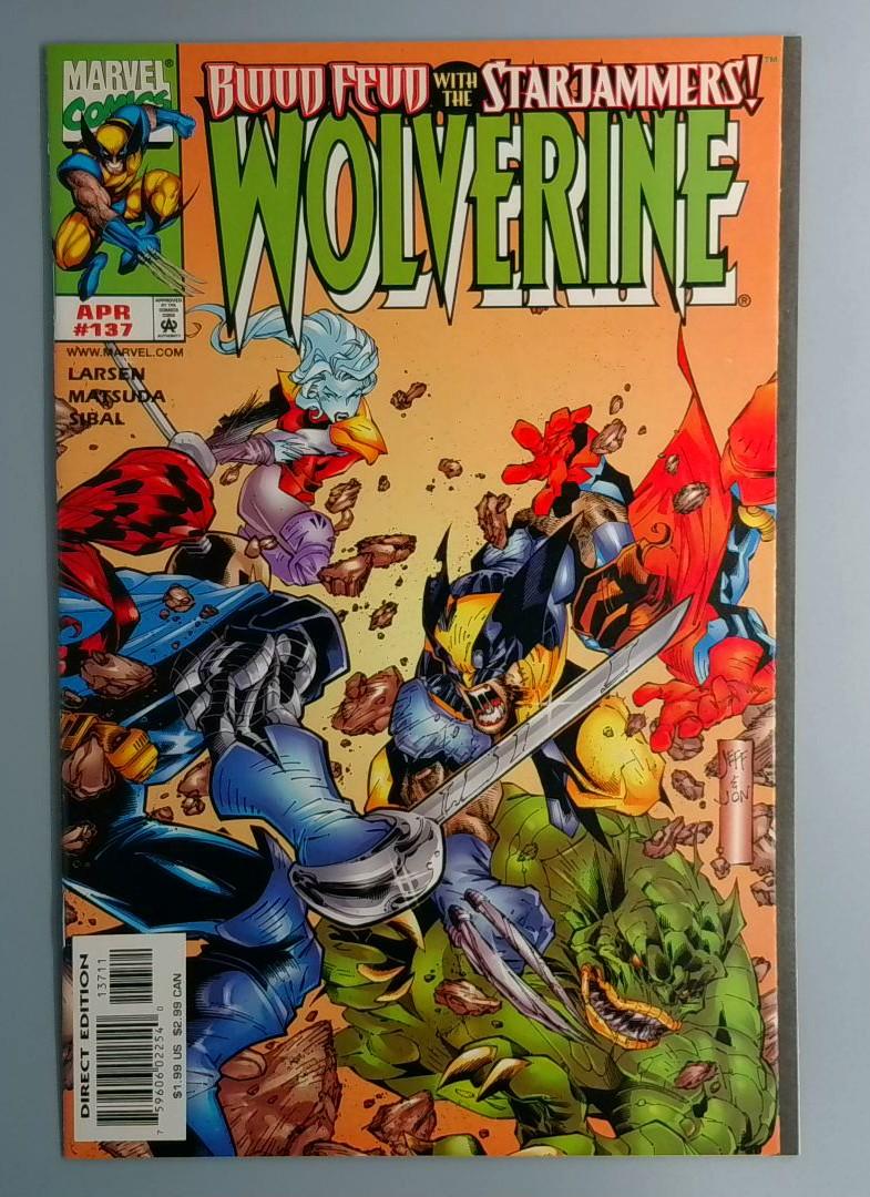 Wolverine #137 NM Galactus Marvel 1999