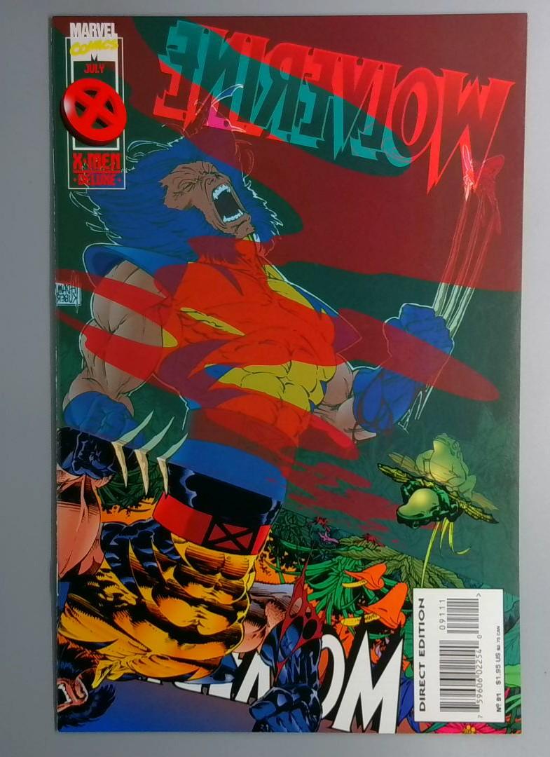 Wolverine #91 NM- Direct Edition Marvel 1995
