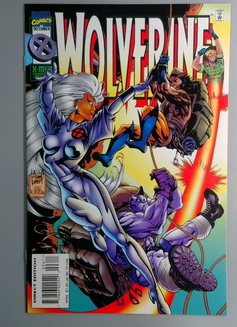 Wolverine #96 NM- Direct Edition Marvel 1995