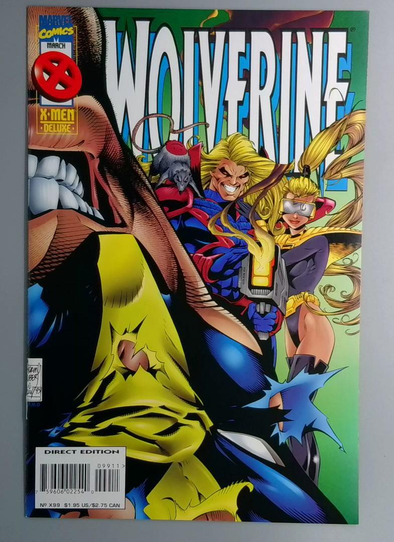Wolverine #99 NM- Direct Edition Marvel 1996