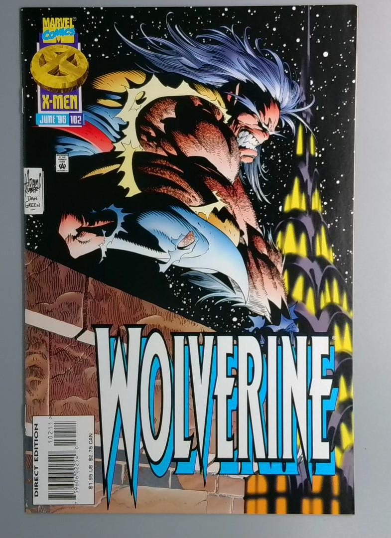 Wolverine #102 NM Direct Edition Marvel 1996