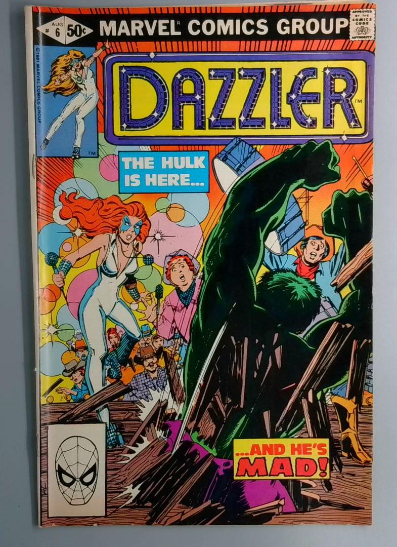 Dazzler #6 Hulk Marvel 1981