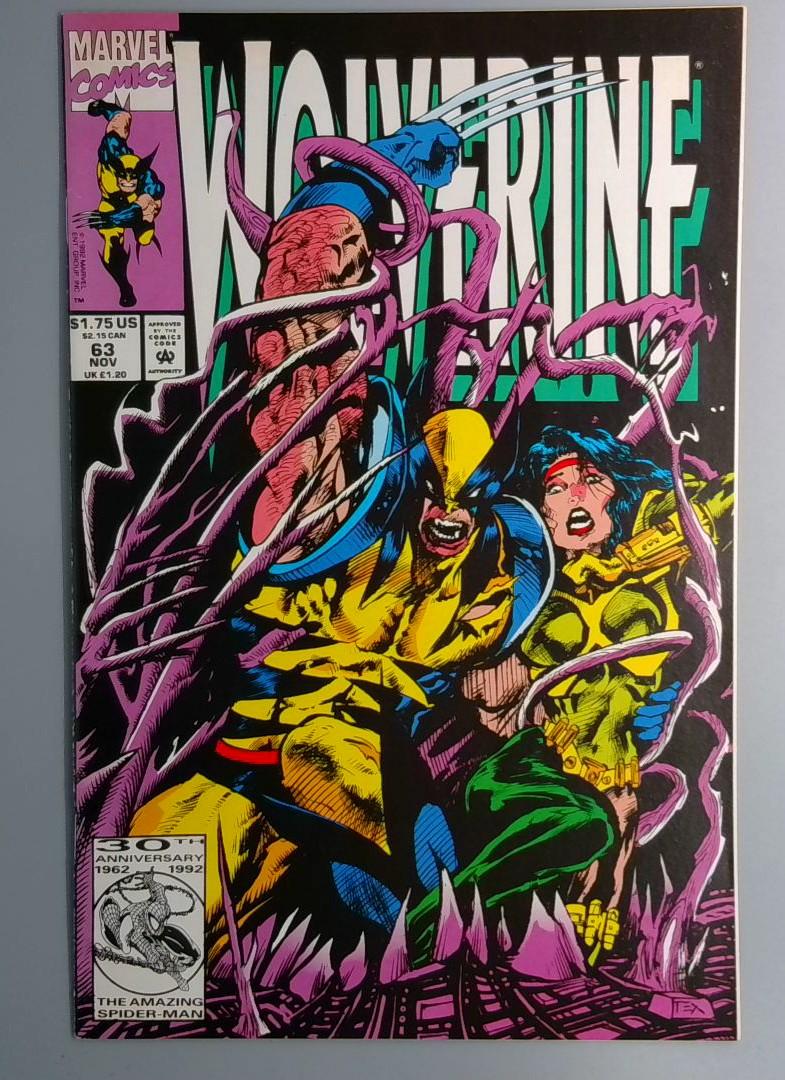 Wolverine #63 Direct Edition Marvel 1992