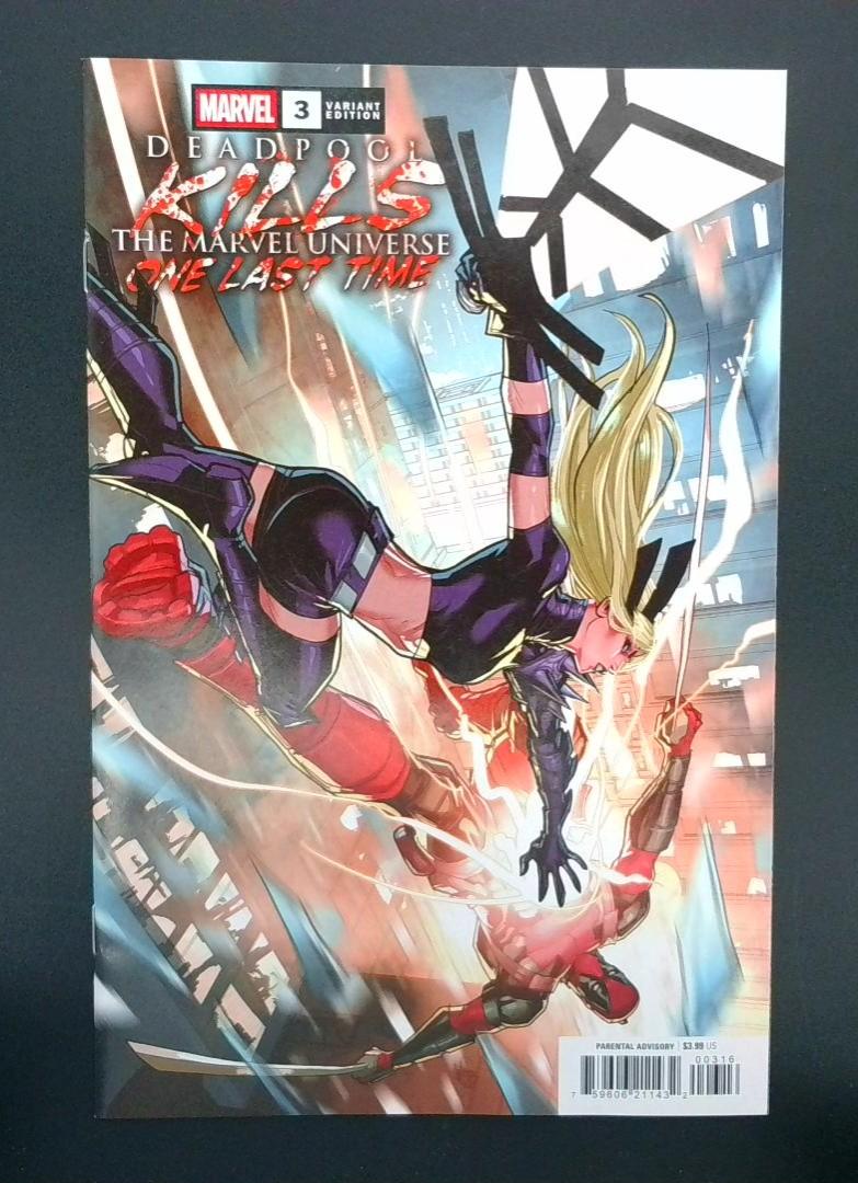 Deadpool Kills the Marvel Universe One Last Time #3 NM 1:25 Pete Woods Marvel 