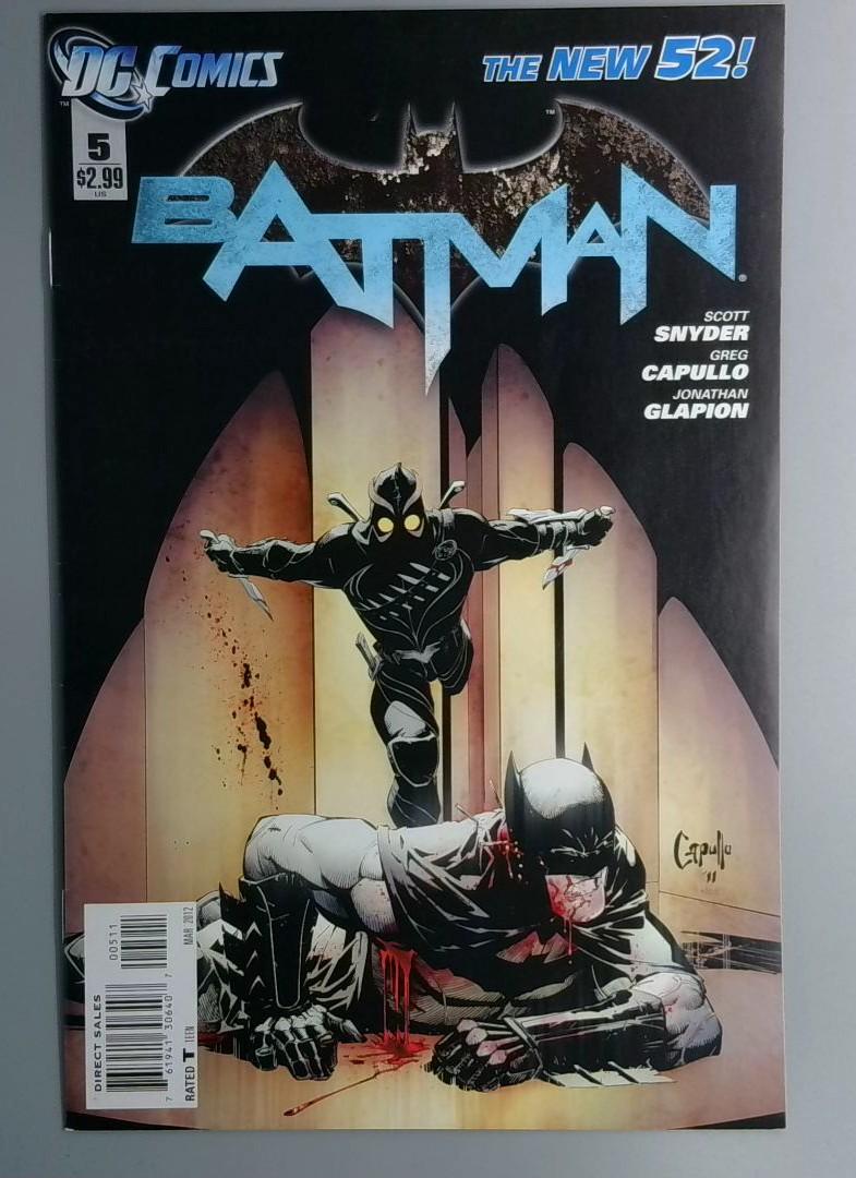 Batman #5 Court of Owls New 52 DC 2012