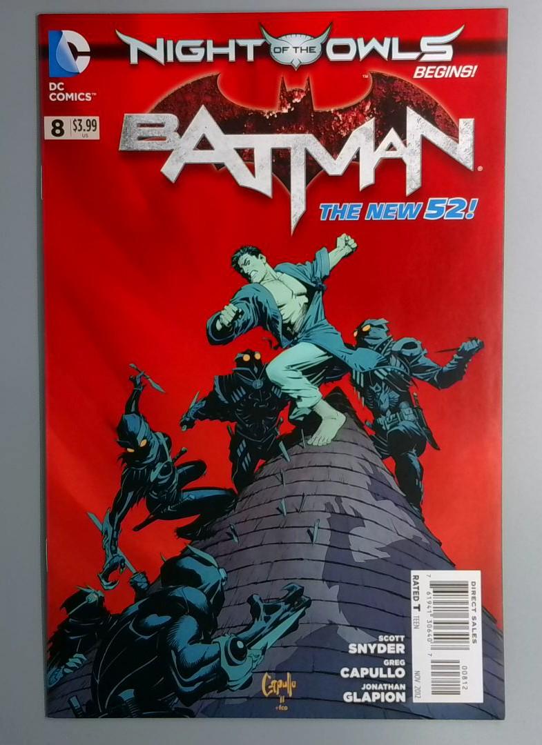 Batman #8 NM Court of Owls DC 2012
