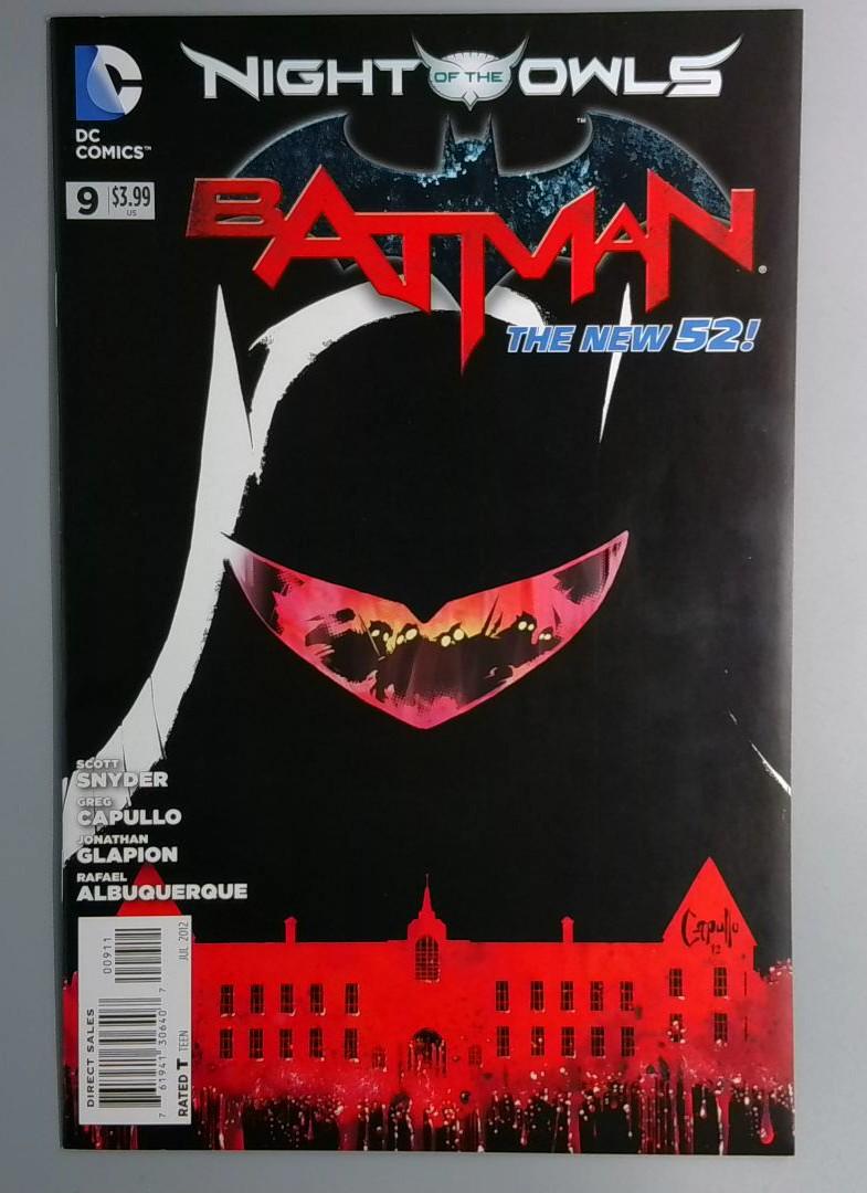 Batman #9 VF/NM 1st Talon New 52 DC 2012