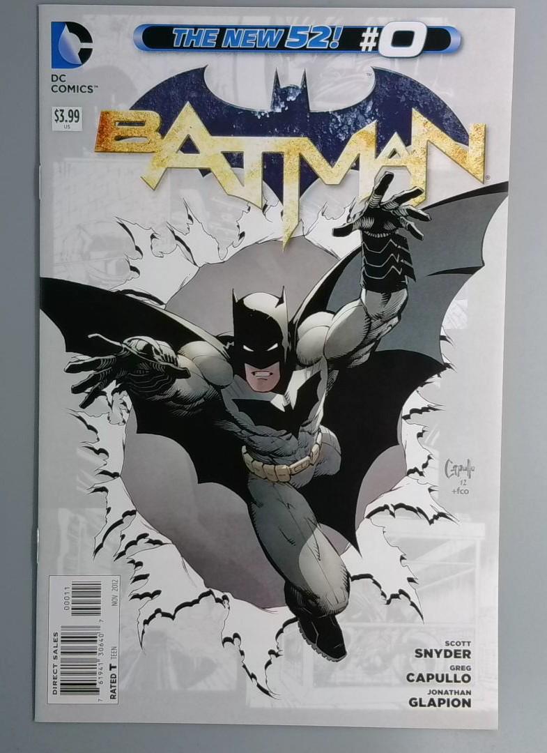 Batman #0 NM New 52 DC 2012