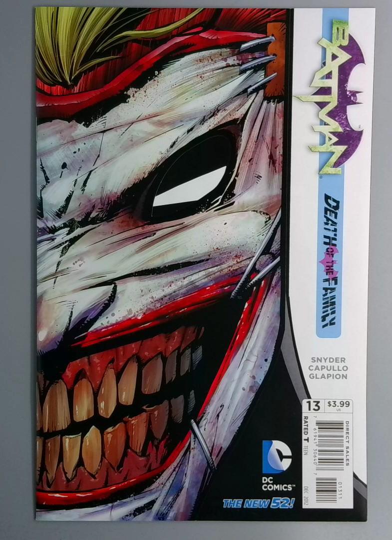 Batman #13 NM Death of Family DC 2012