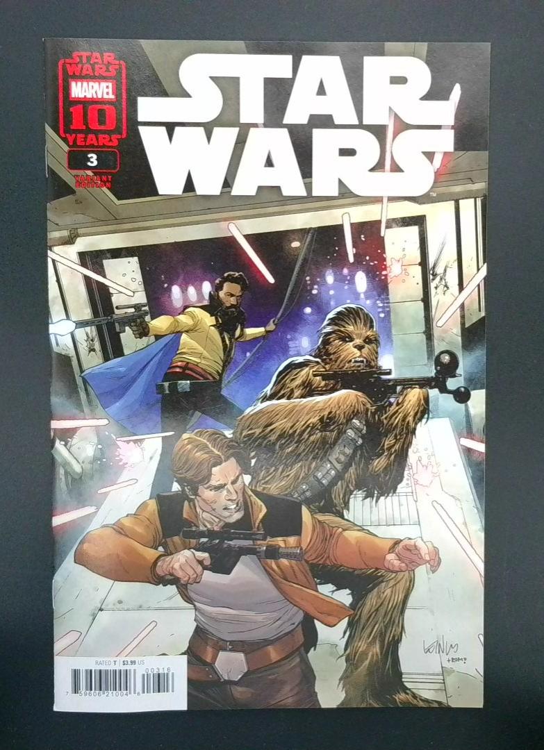 Star Wars #3 NM 1:25 LEINIL YU Variant Marvel 2025 MW1
