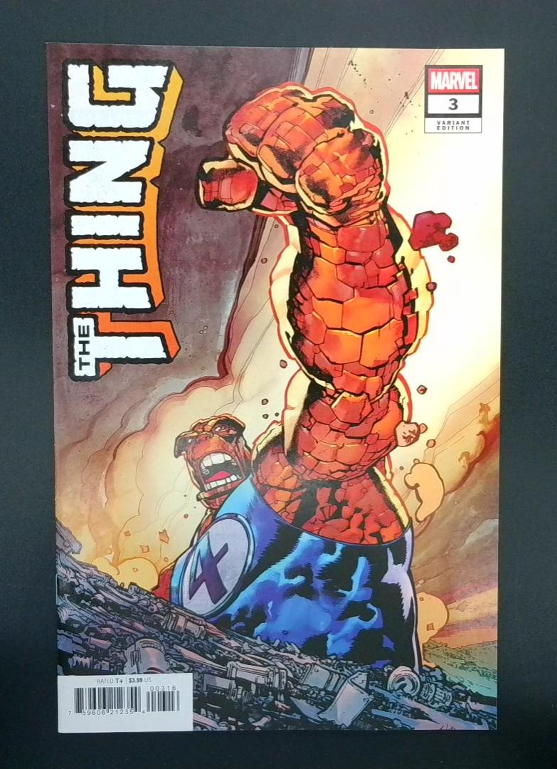 Thing #3 NM 1:25 Andrei Bressan Variant Marvel MW1