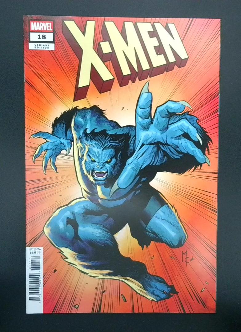 X-Men #18 NM 1:25 MARTIN COCCOLO Variant Marvel 2025