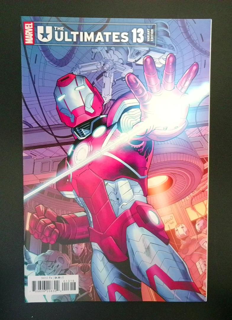 Ultimates #13 VF 1:25 GREG LAND Variant Marvel 2025 MW1