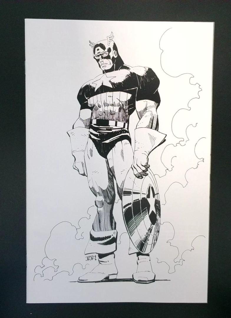 Captain America #1 NM 1:25 JOHN ROMITA JR 2nd Print Variant Marvel 2025