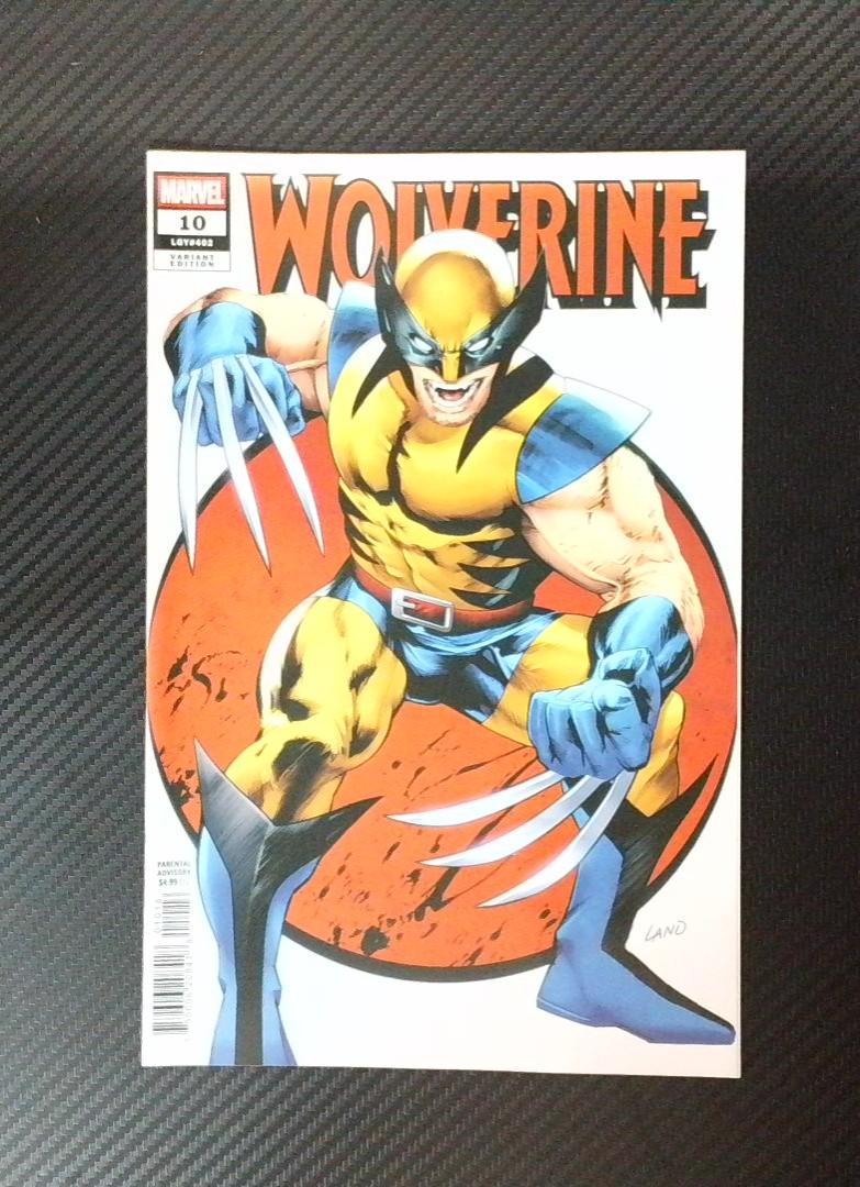 Wolverine #10 VF/NM 1:25 GREG LAND Variant Marvel 2025 MW1