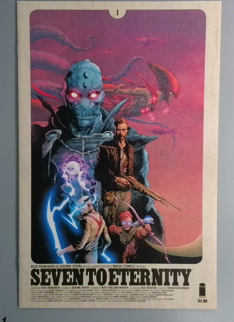 Seven to Eternity #1 NM 1st Print Image 2016