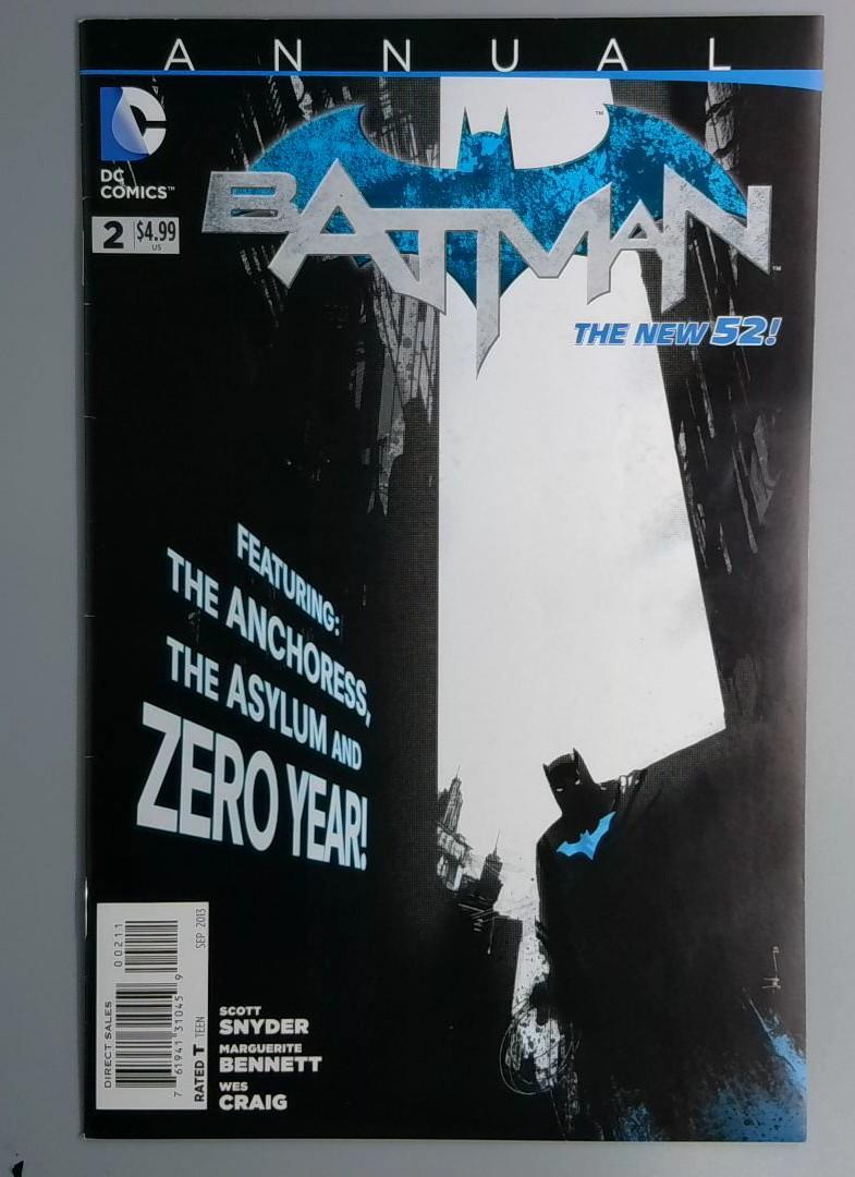 Batman Annual #2 VF DC 2013
