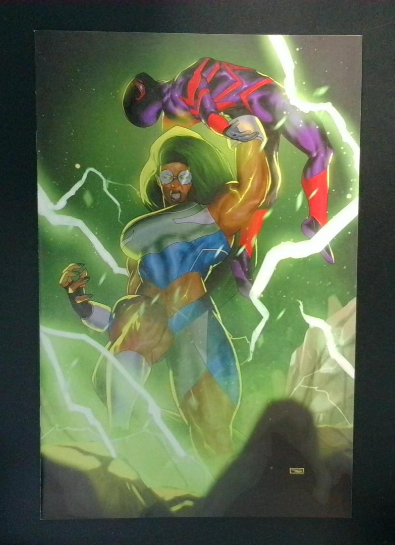 Miles Morales: Spider-Man #33 NM 1:25 TAURIN CLARKE 2nd Print Variant Marvel 