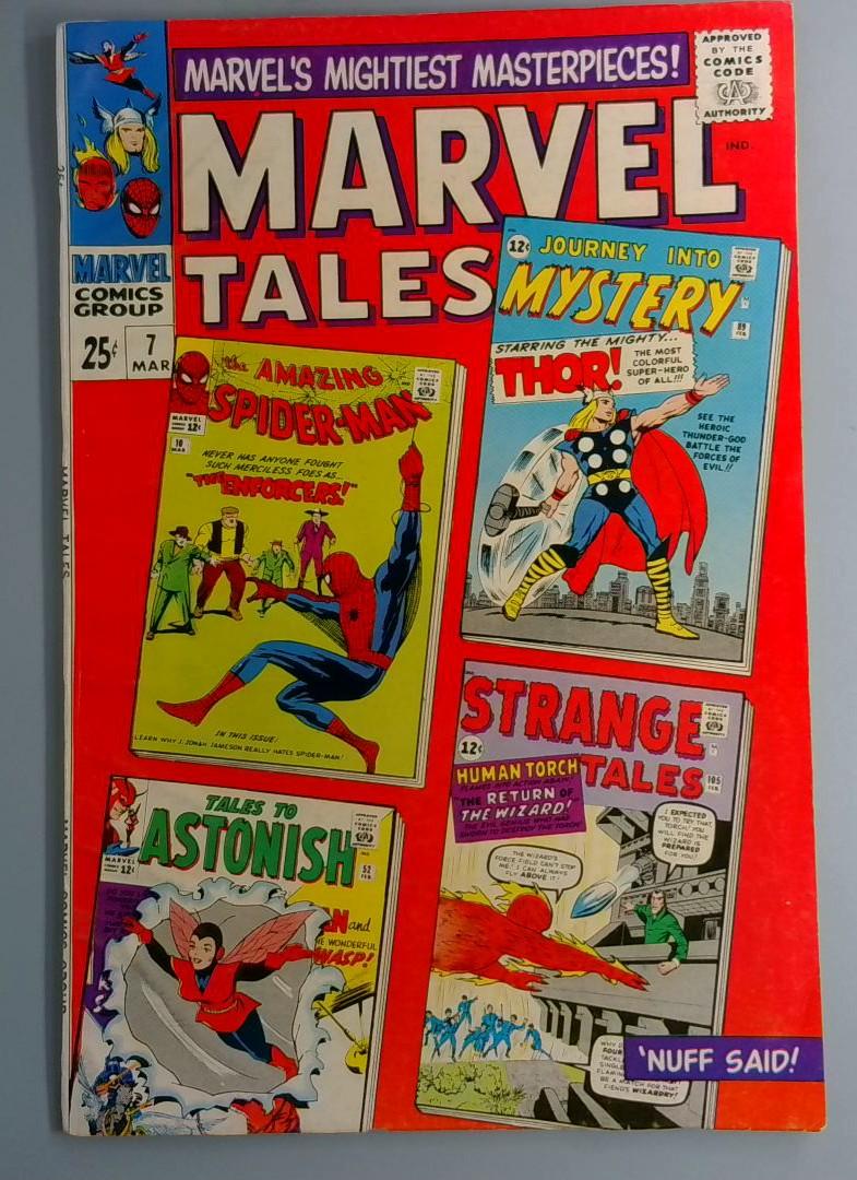 MARVEL TALES #7 VG Reprints Amazing Spider-Man 10 Marvel 1967 BW1