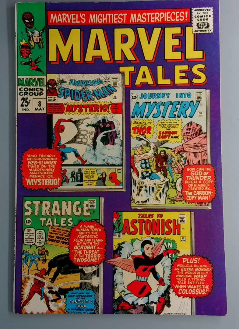 Marvel Tales #8, FN- Marvel Comics Group, May 1967 BW1