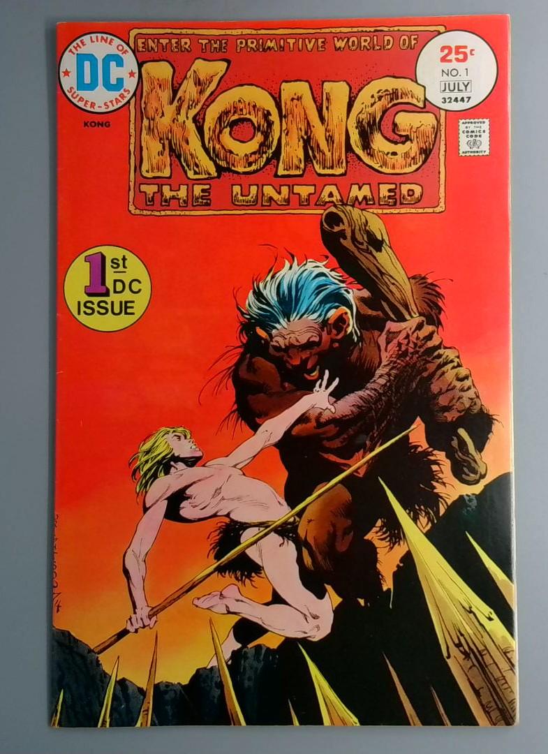 Kong the Untamed #1 1st Kong the Untamed DC 1975 BW1 Copy2