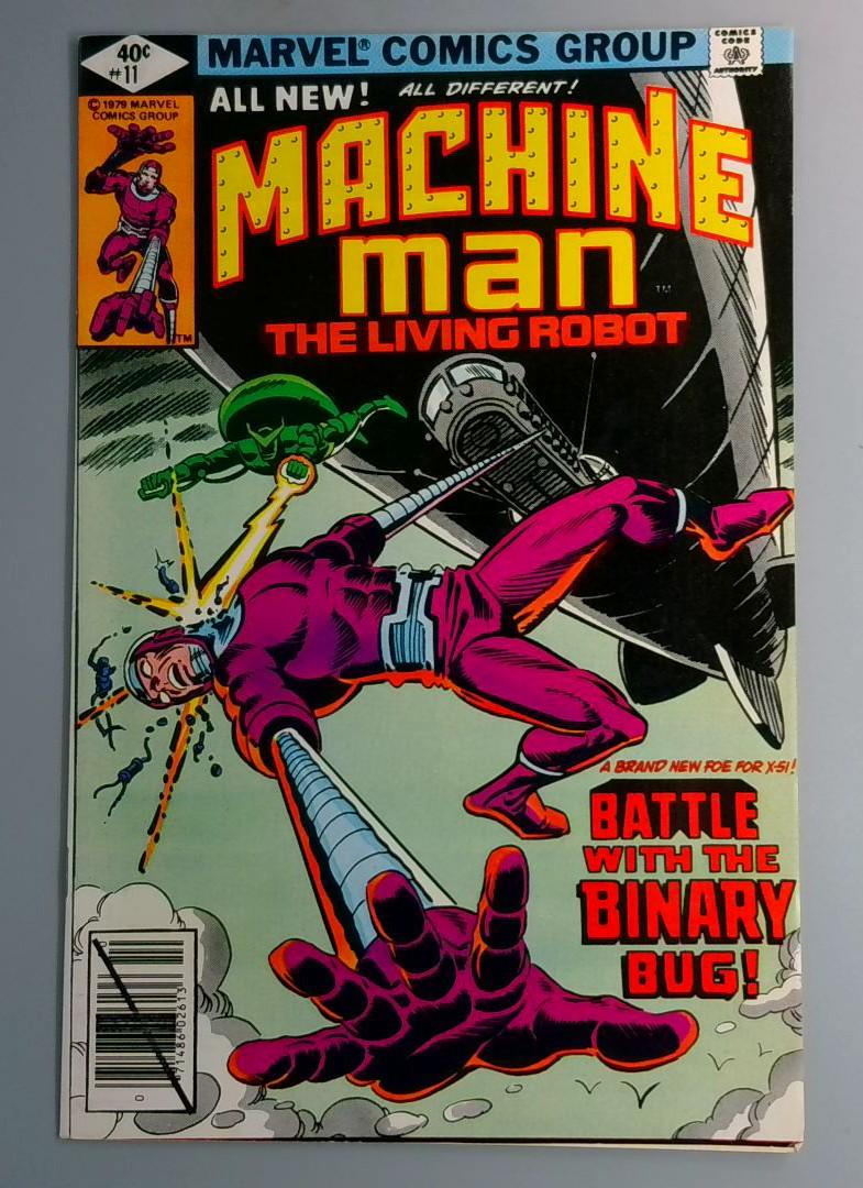Machine Man #11 NM- 1st Binary Bug Marvel 1979